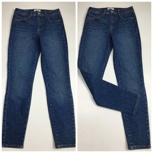 NWOT L'AGENCE Mirage/Medium MARGOT 5 Pocket Logo Hardware Ankle/Cropped Jeans